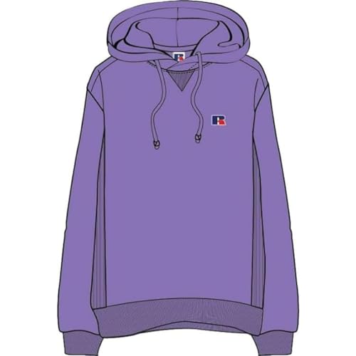 RUSSELL ATHLETIC E26161-PH-693 Hoody Sweatshirt Sweatshirt Herren Purple HEBE Größe L von RUSSELL ATHLETIC