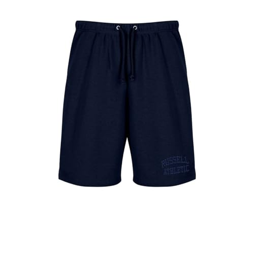 RUSSELL ATHLETIC E36031-NA-190 Iconic Shorts Shorts Herren Navy Größe M von RUSSELL ATHLETIC