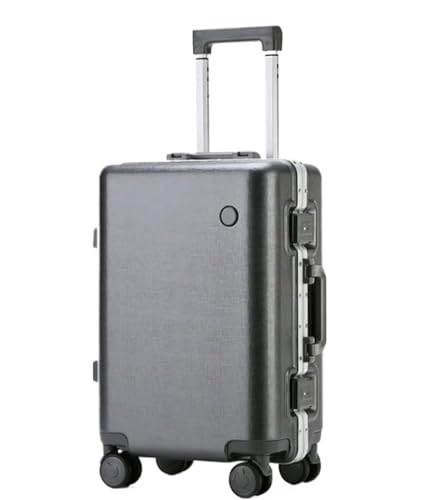Koffer Trolley Reisekoffer Trolley-Koffer, Leichte Passwort-Reise-Hartgepäck-Koffer Mit Rollen Koffer Gepäck Rollkoffer (Color : C, Size : 24in) von RUVOO
