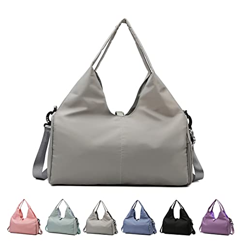 Sporttasche Damen Yogatasche Groß Reisetasche mit Schuhfach & mehrere Taschen, Wasserdicht Tragetasche für Yogamatten, Leichte Weekender Gym Tasche Trainingstasche für Sport Reise Yoga von RUYI