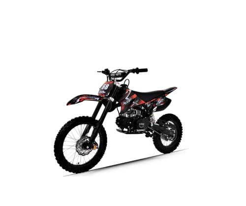 RV-Parts 125ccm Dirtbike Cross Dirt Bike Enduro Pitbike 125cc 17/14 KXD Tiger Orange von RV-Parts