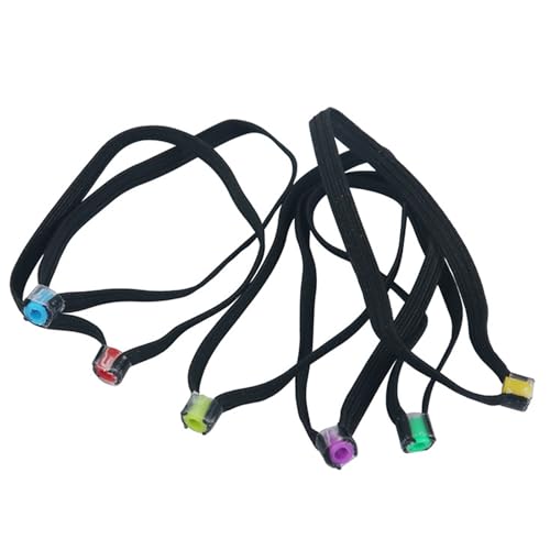 RWAJZAX 6pcs Tippet Spool Tenders Fischerei Fischtippet Ringe Gadget Tragbarer Threader Elastic Draht Leader Für Outdoor Aktivität Tackle Threader von RWAJZAX