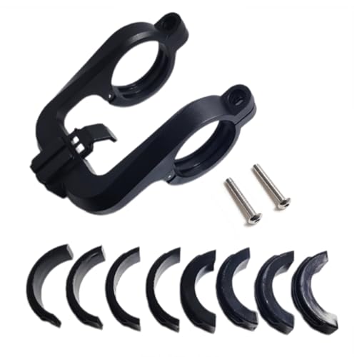 RWAJZAX Fahrräder Scheinwerfer Lichtverlängerung Bracket Stand Lampenhalter Clip Mountain Light Computer Stand Cycling Computer Mount Klemme Fahrradhalterungshalterung Lenker Erweiterung von RWAJZAX