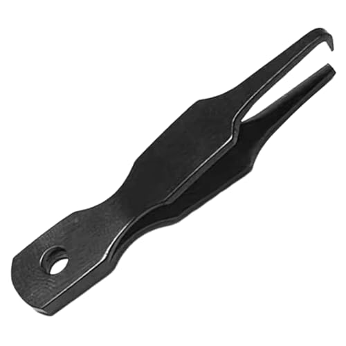 RWAJZAX Stahl Quick Split Rings Opener Werkzeug Angellinie Pinzetten Öffnen Zierabletten Openerzange Split Ringe Fischereisens Cutter Cutter Tool von RWAJZAX