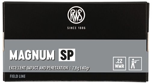 RWS .22 WMR Field Line Magnum SP 40grs von RWS