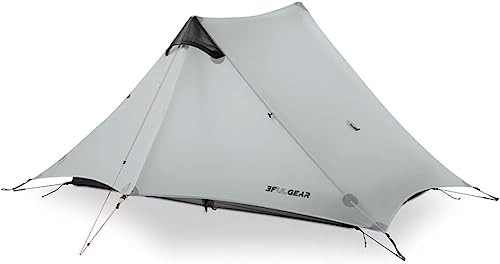 RXFSP 3F UL Gear Lanshan Ultraleichtes Zelt 3/4-Jahreszeiten Camping Zelt, ideal für das Camping im Garten, Outdoor Lightweight Camping Shelter und Wanderzelt von RXFSP