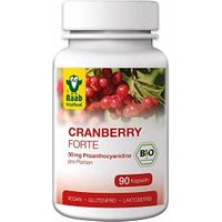 Bio Cranberry Forte (90 Kapseln) von Raab Vitalfood