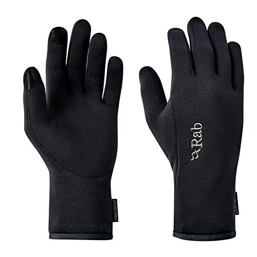 RAB Herren Power Stretch Contact Handschuhe, Black, L von Rab