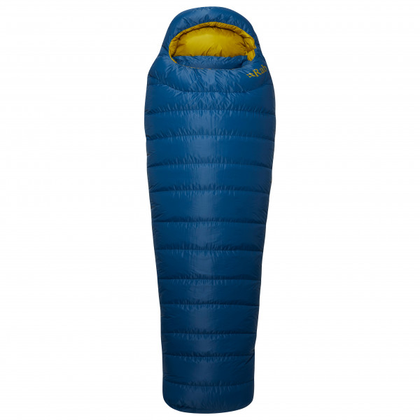 Rab - Ascent Pro 600 - Daunenschlafsack Gr bis 185 cm Körperlänge;bis 200 cm Körperlänge blau von Rab