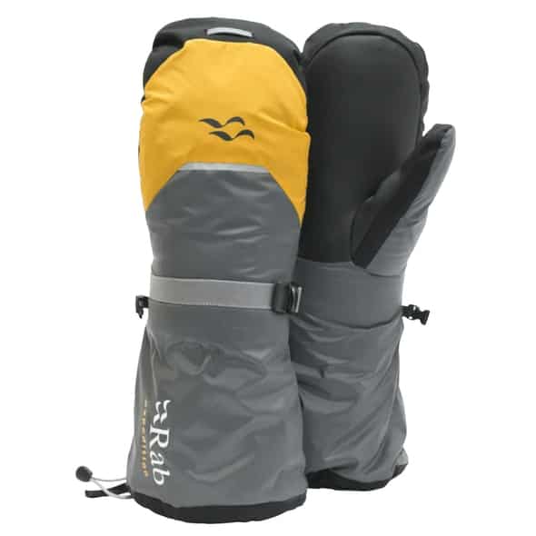 Rab Expedition 8000 Down Mitts PRL (Gelb M ) Expeditionshandschuhe von Rab