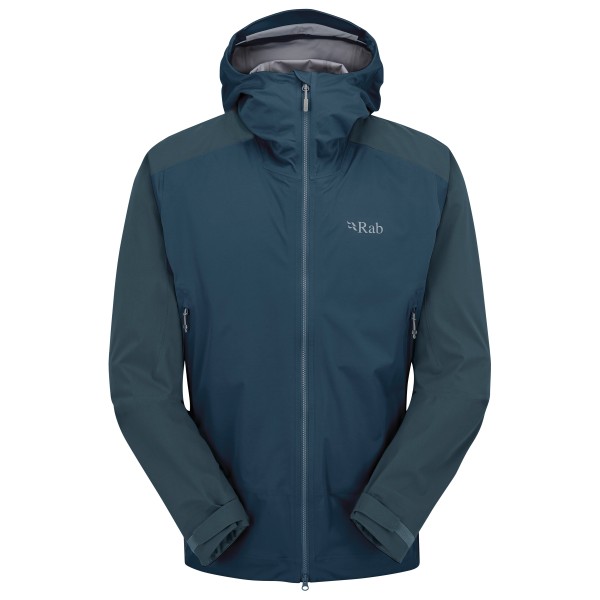 Rab - Kinetic Alpine 2.0 Jacket - Regenjacke Gr L blau von Rab