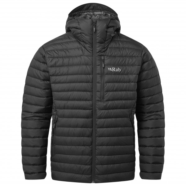 Rab - Microlight Alpine Jacket - Daunenjacke Gr L schwarz/grau von Rab