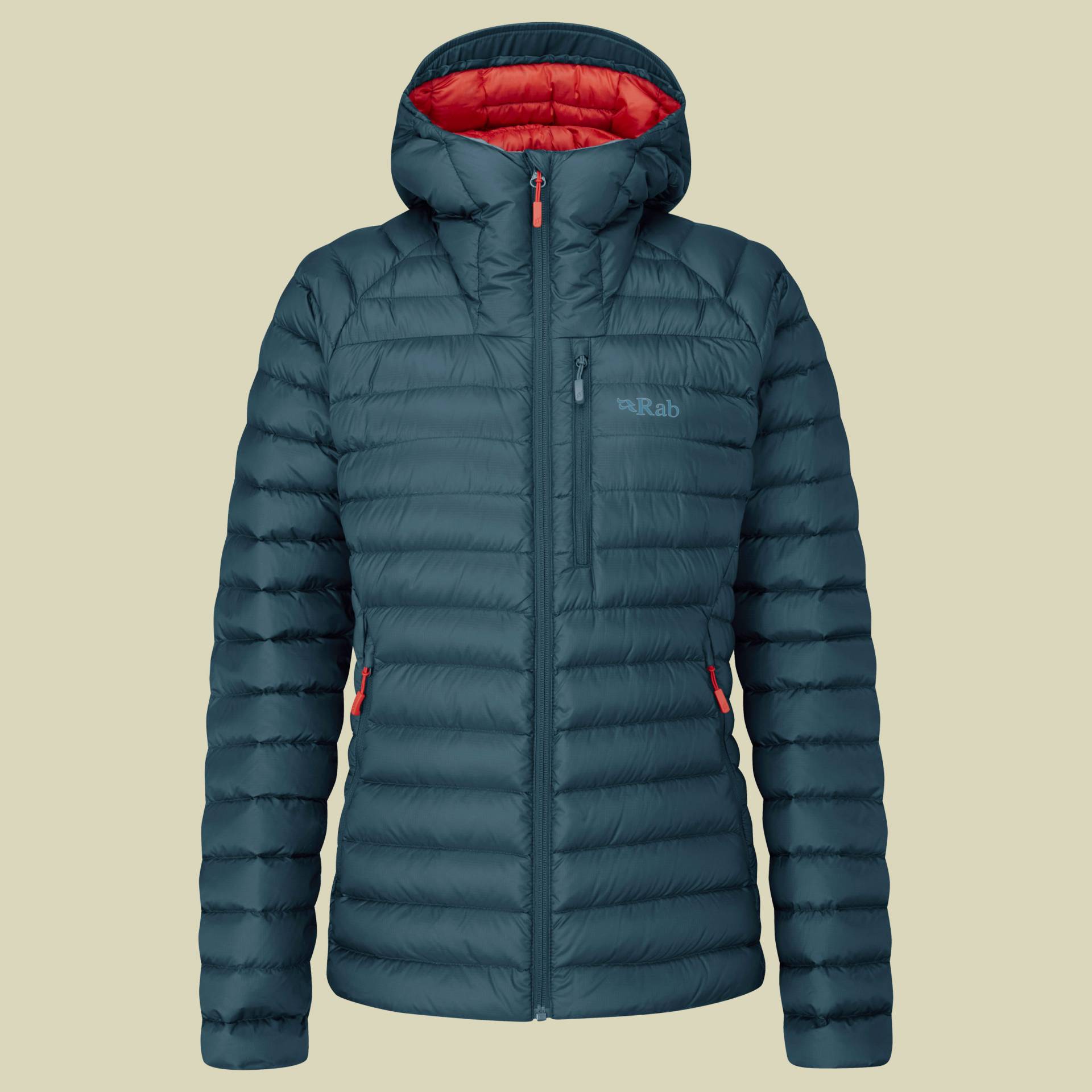 Microlight Alpine Jacket Women Größe 36 (08) Farbe orion blue von Rab