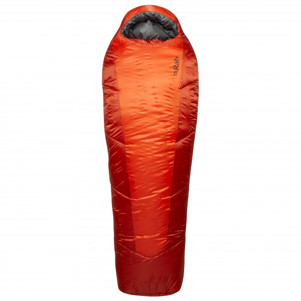 Rab - Solar Eco 4 - Kunstfaserschlafsack Gr bis 200 cm Körperlänge rot von Rab