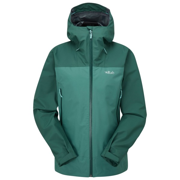 Rab - Women's Arc Eco Jacket - Regenjacke Gr 10 türkis/grün von Rab