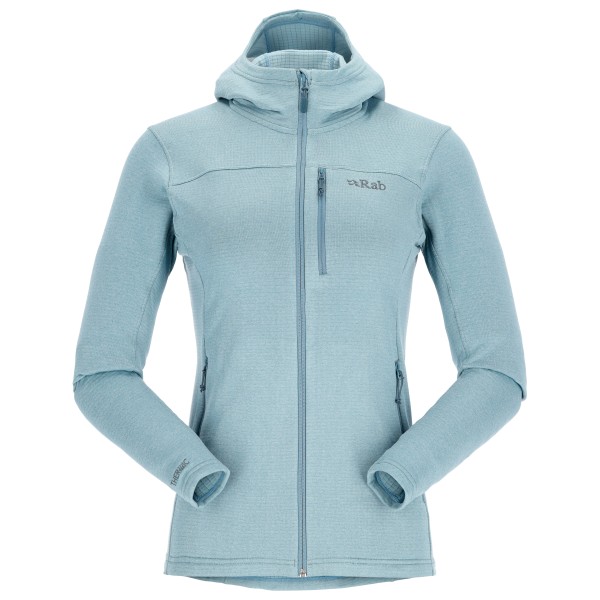 Rab - Women's Graviton Hoody - Fleecejacke Gr 10;12;14;16;8 grau/blau;türkis/grau von Rab