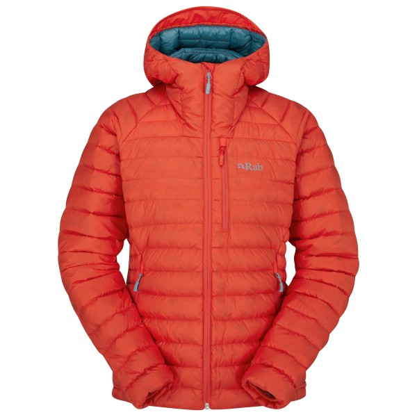 Rab - Women's Microlight Alpine Jacket - Daunenjacke Gr 12 rot von Rab