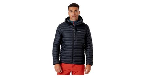 rab microlight alpine daunenjacke schwarz herren von Rab