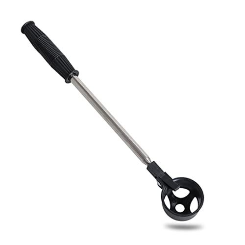 Golfball Retriever Edelstahlball Retriever Teleskope Ball Pick up Scooper Picker für Accessoire Schwarz von Rachlicy