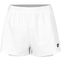 Racket Roots Teamline 2in1 Ballshorts Damen-Weiß in weiß, Größe: M Racket Roots Teamline 2in1 Ballshorts Damen-Weiß in weiß, Größe: M von Racket Roots