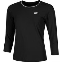 Racket Roots Teamline Longsleeve Damen-Schwarz in schwarz, Größe: XS Racket Roots Teamline Longsleeve Damen-Schwarz in schwarz, Größe: XS von Racket Roots