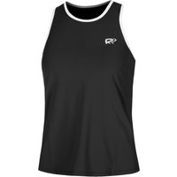 Racket Roots Teamline Racerback Tank - Top Damen Schwarz von Racket Roots