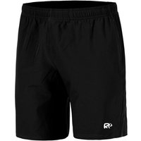 Racket Roots Teamline Shorts Herren-Schwarz in schwarz, Größe: S Racket Roots Teamline Shorts Herren-Schwarz in schwarz, Größe: S von Racket Roots