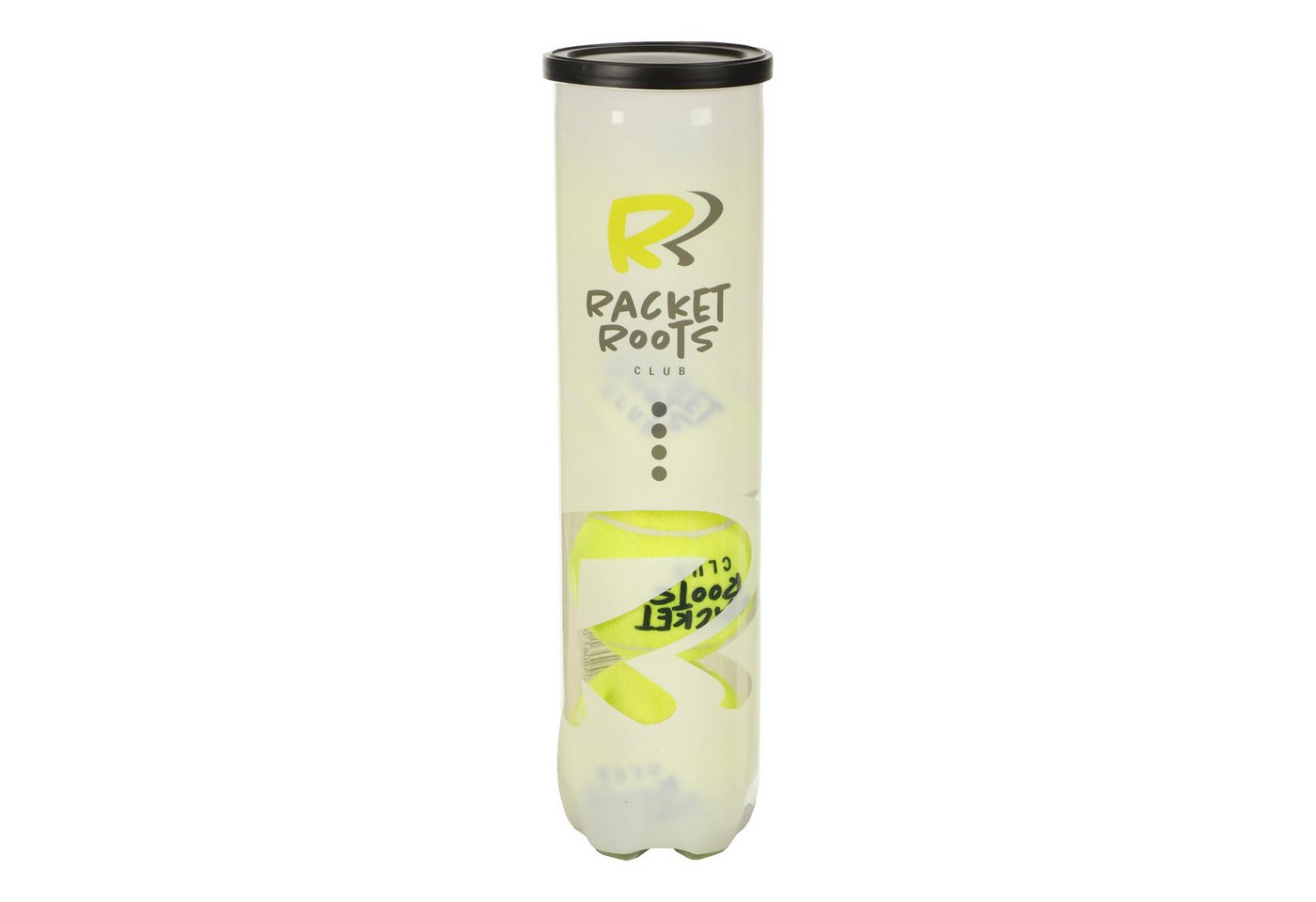 Racket Roots Tennisball Club - 4 Tennisbälle - Innendruckball - (4er Dose) von Racket Roots