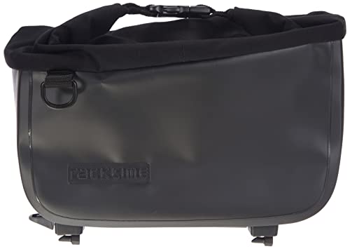 Racktime Unisex – Erwachsene Yves Wd Gepäckträgertasche, schwarz, Einheitsgröße von Racktime