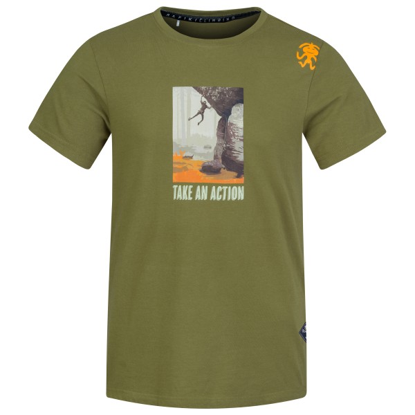 Rafiki - Arcos - T-Shirt Gr M oliv von Rafiki