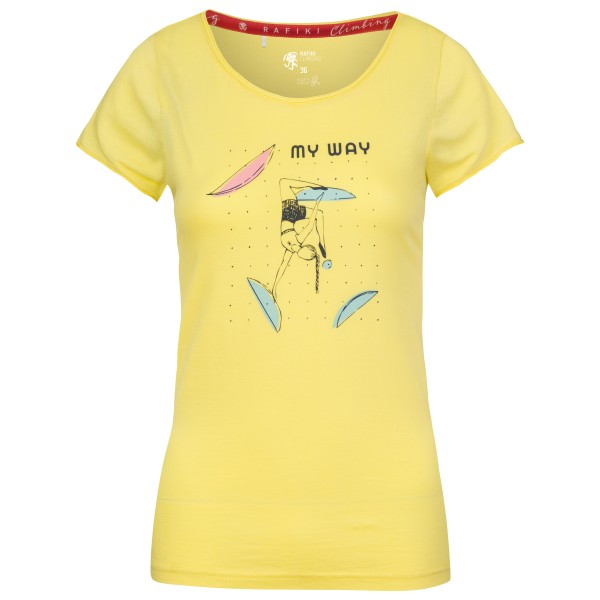 Rafiki - Women's Jay - T-Shirt Gr 38 gelb von Rafiki