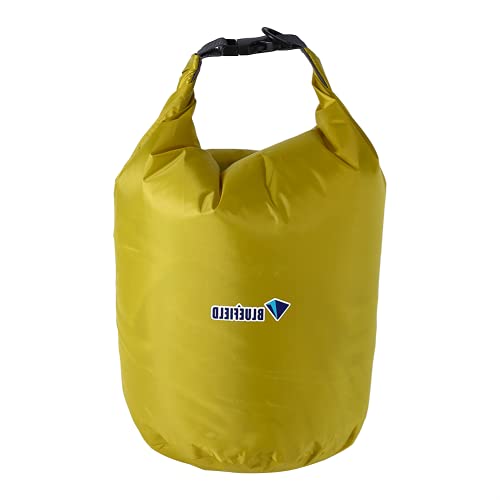 Wasserdichter Trockentaschenset, 3 Farben und 4 Kapazitäten, schwimmende Aufbewahrungstasche, wasserdichtes Material, gefaltet für Outdoor-Aktivitäten für Camping (Bean Green, Large 70L) von Raguso