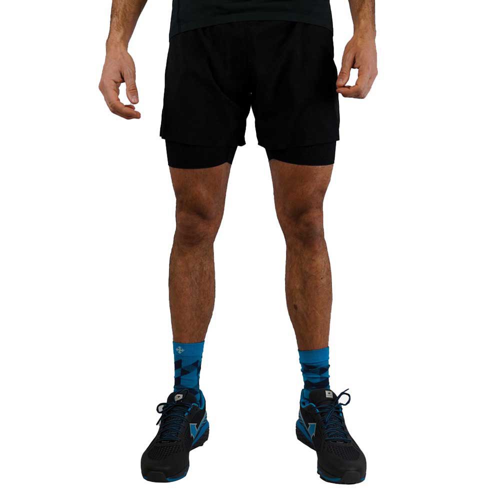 Raidlight R-light 2in1 Shorts Schwarz XL Mann von Raidlight