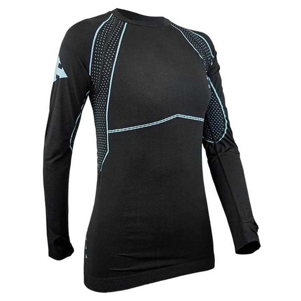 Raidlight Seamless Long Sleeve T-shirt Schwarz M Frau von Raidlight