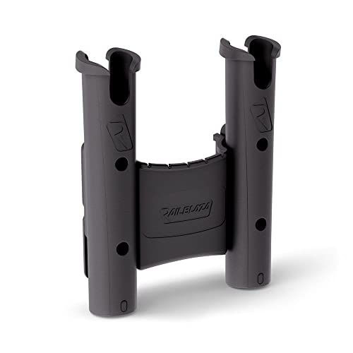 RAILBLAZA Unisex-Adult ND-249 RODSTOW Double with Caddy Black, Standard von Railblaza