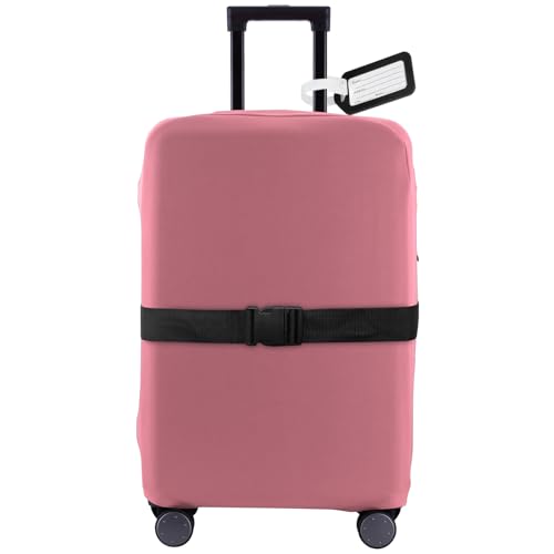 RainVillage Reisegepäckhülle Kofferschutz, Pink, 22-23inch von RainVillage
