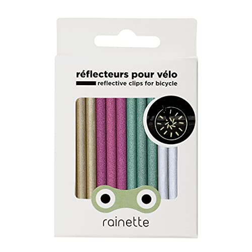Rainette Unisex-Adult Reflektierende Fahrradstöcke, Mehrfarbig, 8cm von Rainette