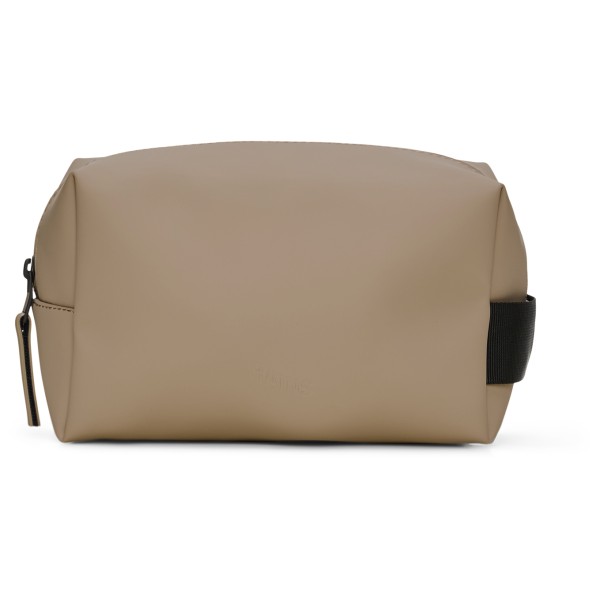 Rains - Wash Bag Small W3 - Kulturbeutel Gr One Size beige von Rains