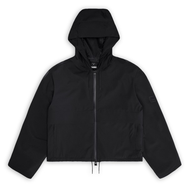 Rains - Women's Suva Hardshell Short String W Jacket - Regenjacke Gr L schwarz von Rains