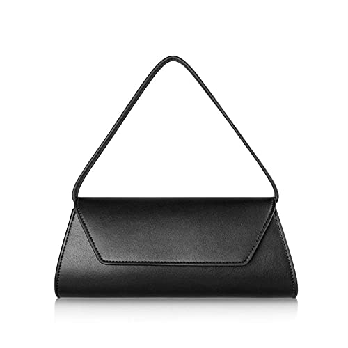 RajoNN Damentasche Handtaschen, Damen Umhängetasche Kleine weibliche Nische Retro Mittelalterliche Kette Achselhöhle Clutch Abend Eine Schulter (Schwarz, 9,5 x 24 x 4 cm) (Schwarz 9,5 x 24 x 4 von RajoNN