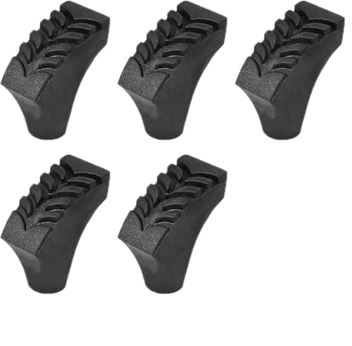 Walking Stöcke Gummipuffer,Wanderstöcke Zubehör,Trekkingstöcke Gummipuffer,Trekking Pole Gummipuffer Pad für Walkingstöcke,Walking Stöcke Gummipuffer Ende Trekking,5PCS von Rakiuty