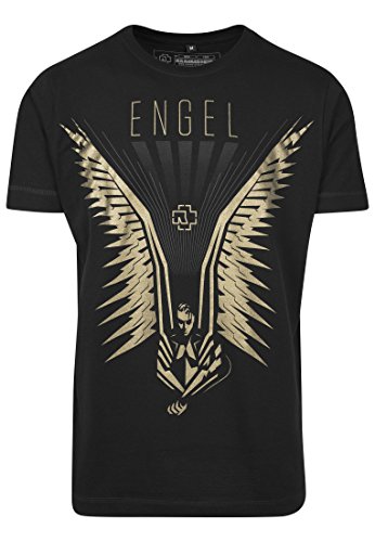 Rammstein Herren Flügel Tee T-Shirt, Black, L von Rammstein