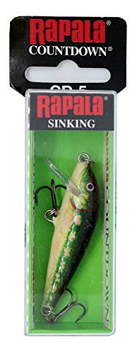 Rapala Unisex-Adult Countdown Locken, Minnow, 5cm von Rapala