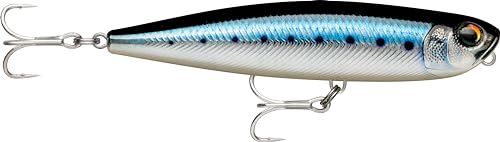Rapala - Präzision Köder Präzision Xtreme Bleistift Salzwasser Kunststoffkonstruktion - Löcher schwimmende Mer - Oberflächenschwimmtiefe - Größe 10,7 cm / 21g - Hergestellt in Estland von Rapala