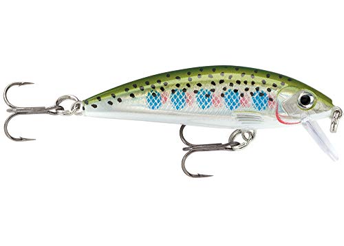 Rapala Köder mit Haken Zwei Nr.6,0.9-1.5m Schwimmtiefe,7cm Größe, Regenbogenforelle, XRCD07RT Rapala Köder mit Haken Zwei Nr.6,0.9-1.5m Schwimmtiefe,7cm Größe, Regenbogenforelle, XRCD07RT von Rapala