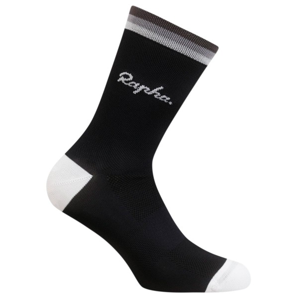 Rapha - Logo Socks - Radsocken Gr 43-45 schwarz von Rapha