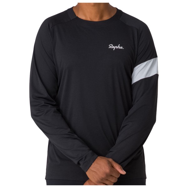 Rapha - Trail Long Sleeve Technical T-Shirt - Radtrikot Gr XXL schwarz von Rapha