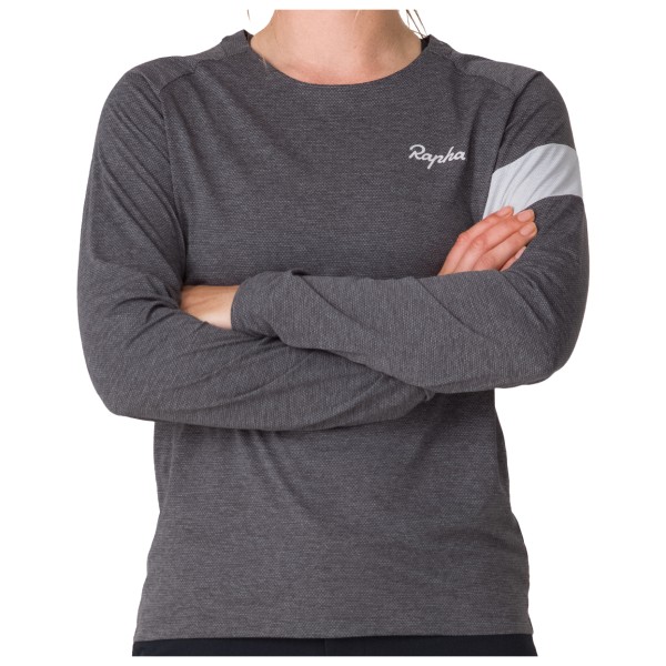 Rapha - Women's Trail Long Sleeve Technical T-Shirt - Radtrikot Gr L;M;S;XL;XS grau von Rapha