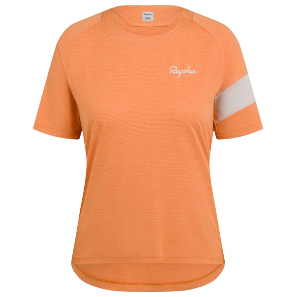Rapha - Women's Trail Technical T-Shirt - Radtrikot Gr L orange von Rapha