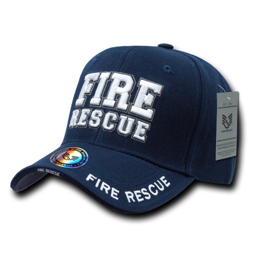 rapiddominance Fire Rescue Deluxe Gesetzeshüter Cap, Navy von Rapid Dominance